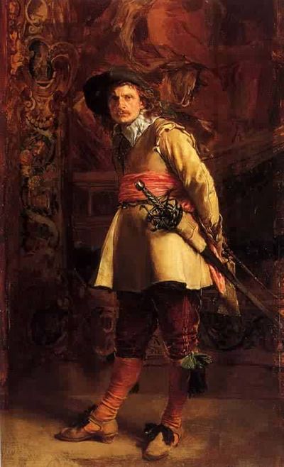 Jean-Louis-Ernest-Meissonier-Musketeer