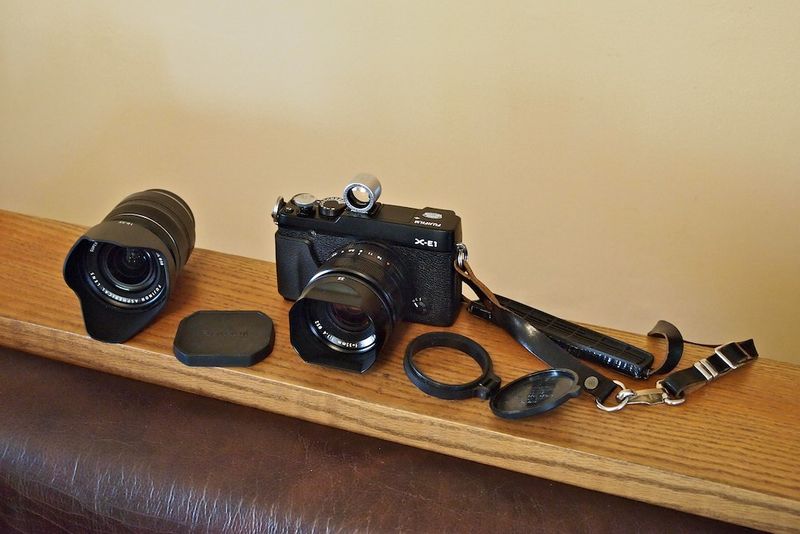 X-E1 w-Fuji lenses