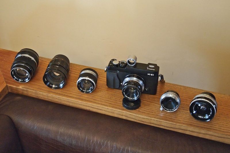 X-E1 w-Canon RF lenses +2 others