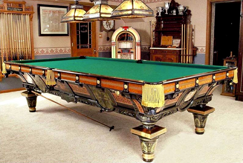 Antiquepooltable