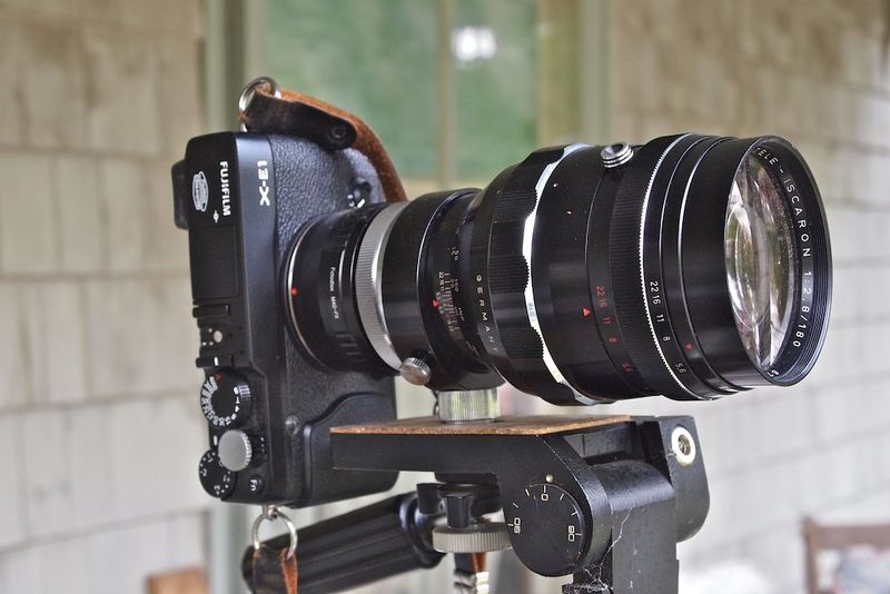 X-E1 w-2.8 Tele Iscaron