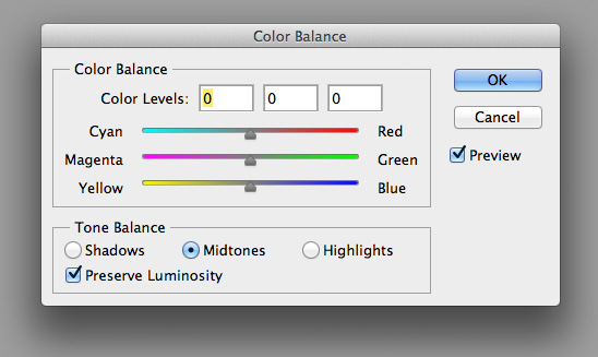 Colorbalance