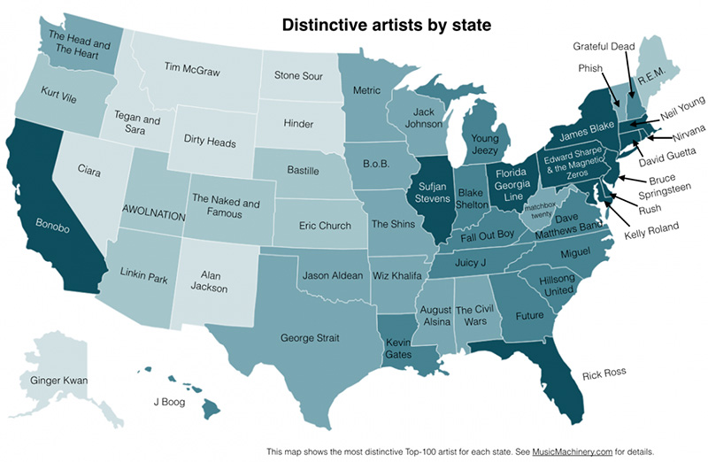 Artistsmap
