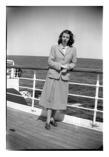 Vivian Maier in the 1950s