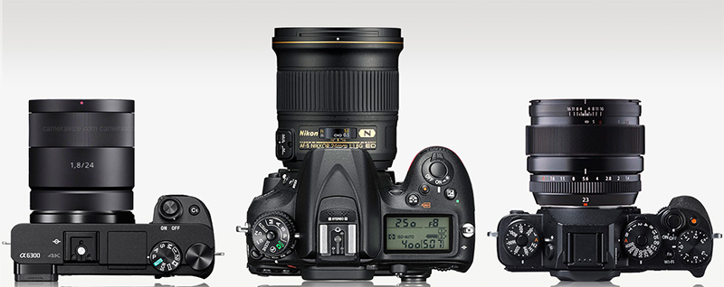 Sony, Nikon, Fuji