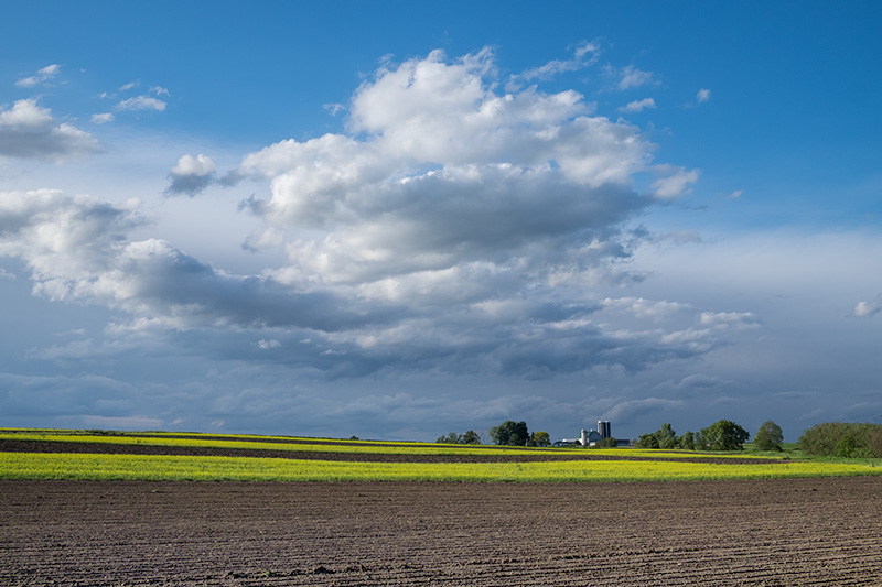Plowed field-lighter