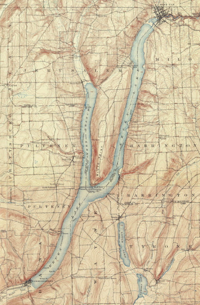 Keuka Map