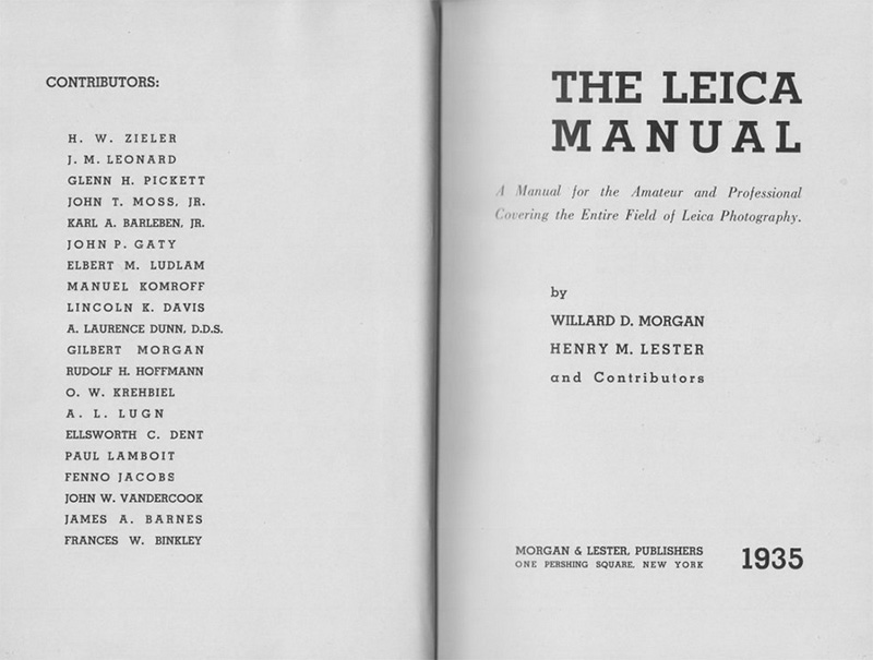 Leica manual