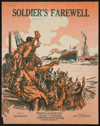 Soldiers farewell