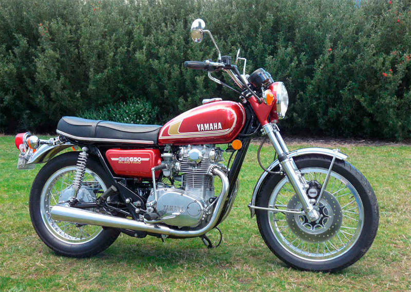 Yamaha 650 twin