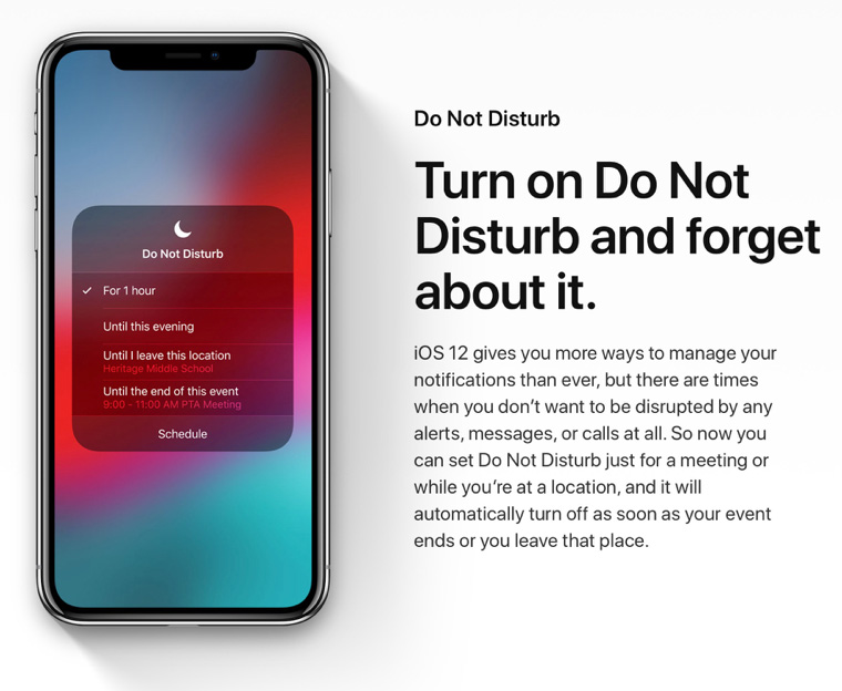Do not disturb