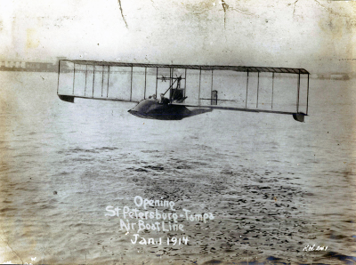 First passenger flight