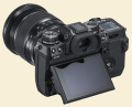 Fuji X-h1 rear view