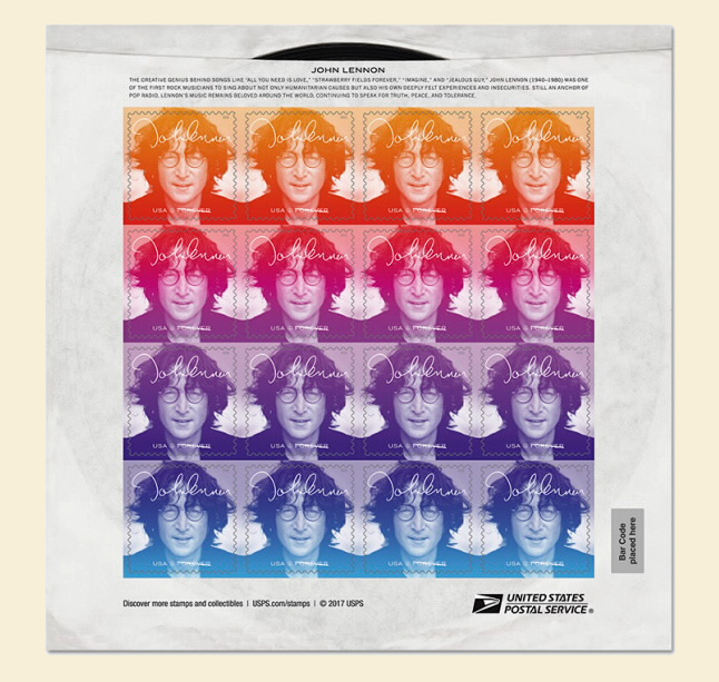 Lennon stamp