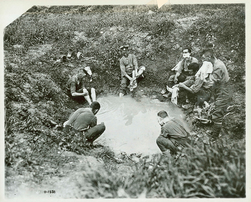 Shell hole