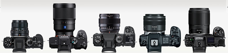 Five cameras