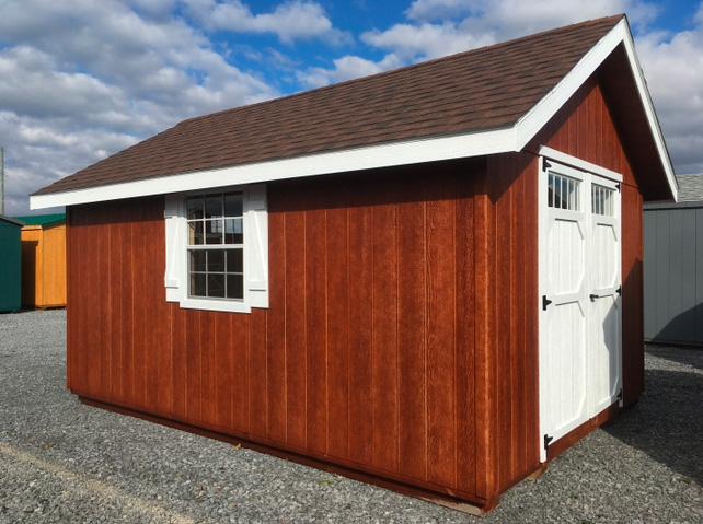 Gable-end shed