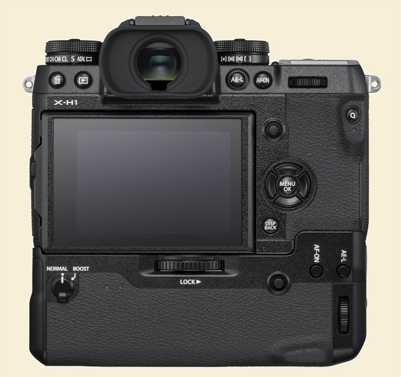X-H1 rear