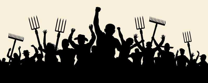 Angry mob