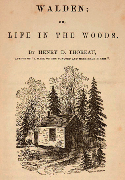 Walden title page