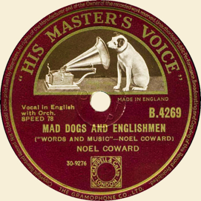 Mad dogs and englishmen