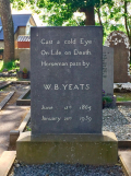 Yeats tombstone