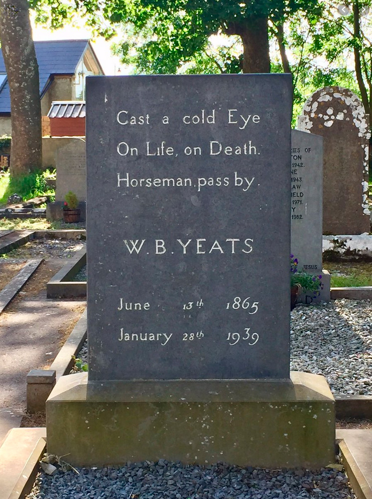 Yeats tombstone