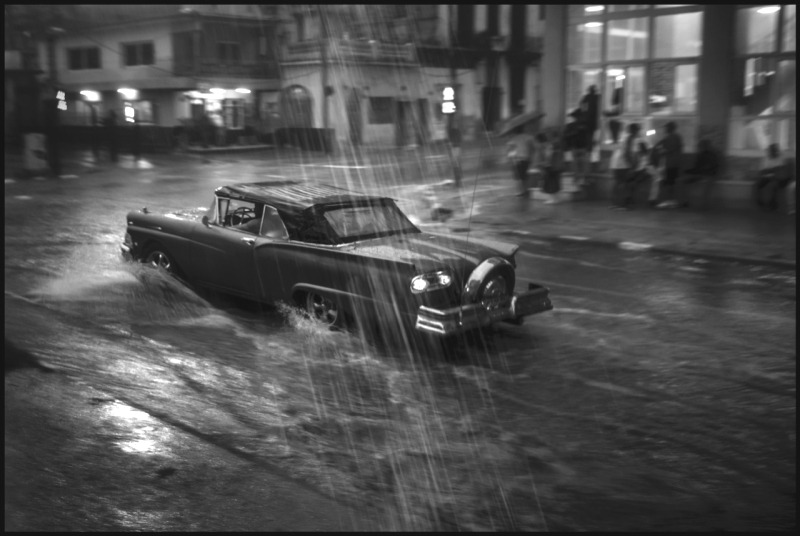 Flooded street