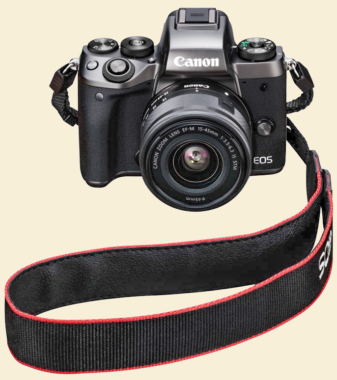 EOS M5 with strap