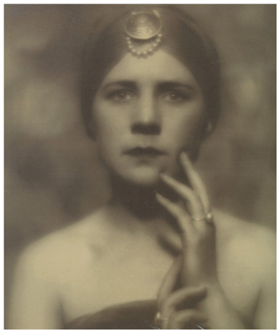 Pictorialist portrait