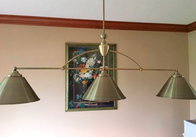 Pool table light