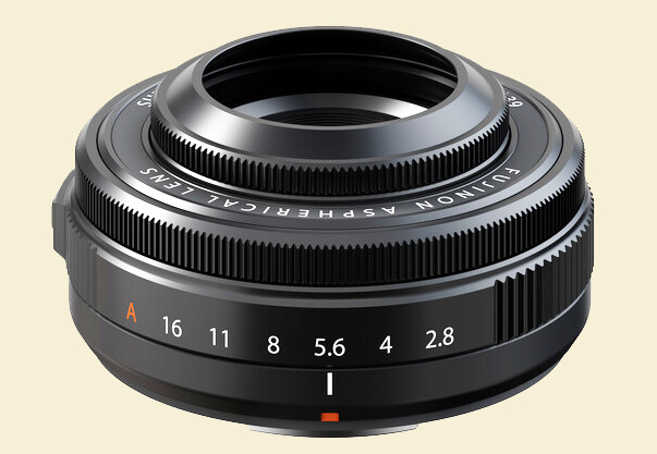 Fuji 27mm with hood