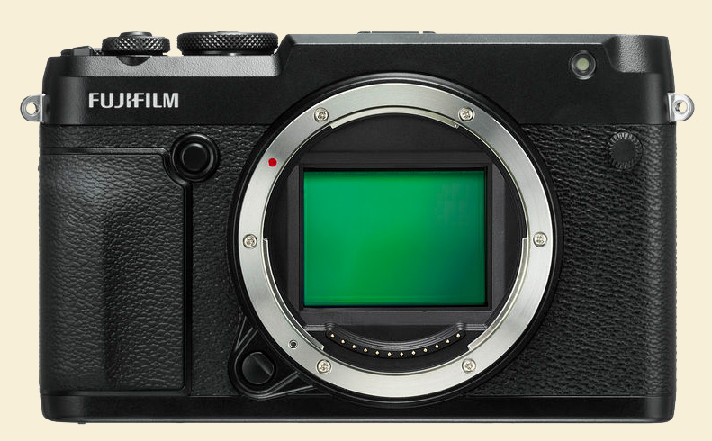 Fuji gfx 50r front