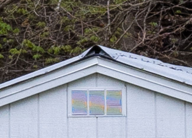 Shed rainbow