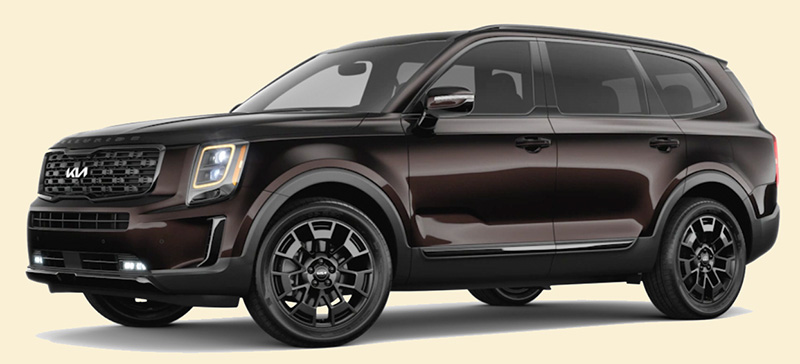 Kia Telluride copper black