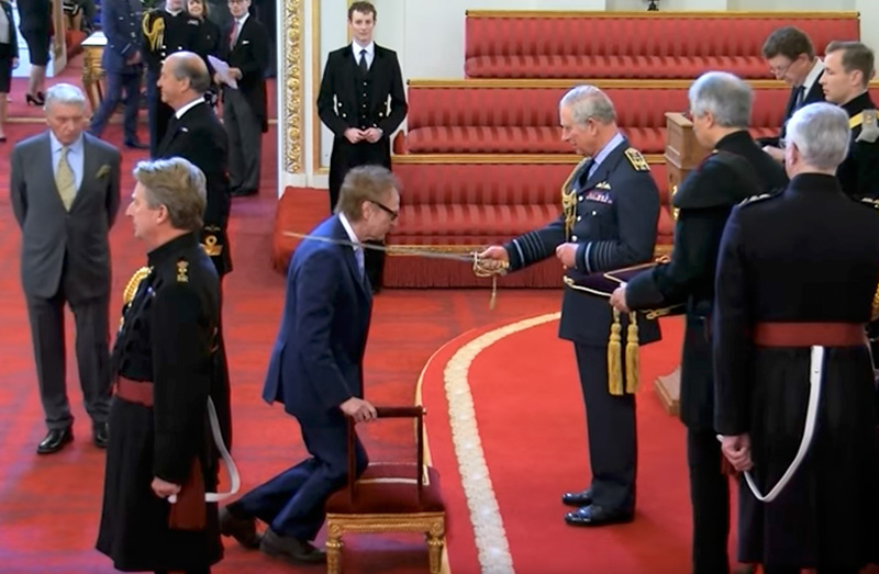 Ray davies knighted