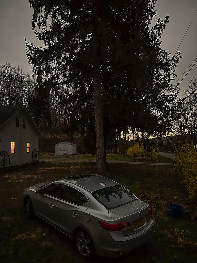 Darkness at 322