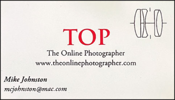 Business card copy