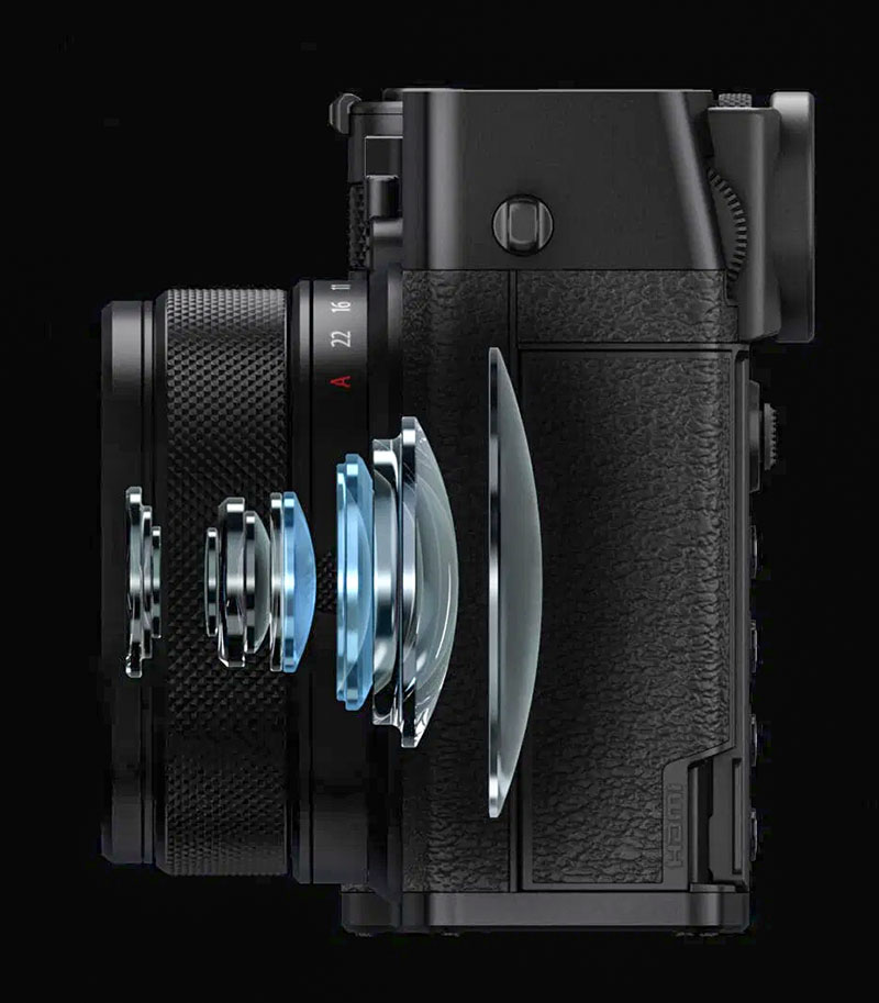GFX100RF cutaway