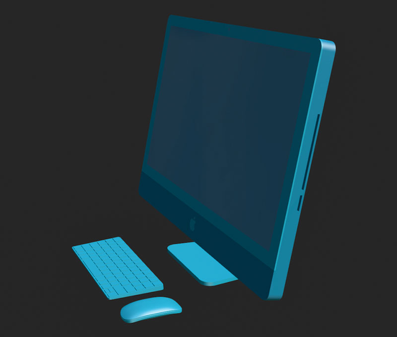 Aluminum imac