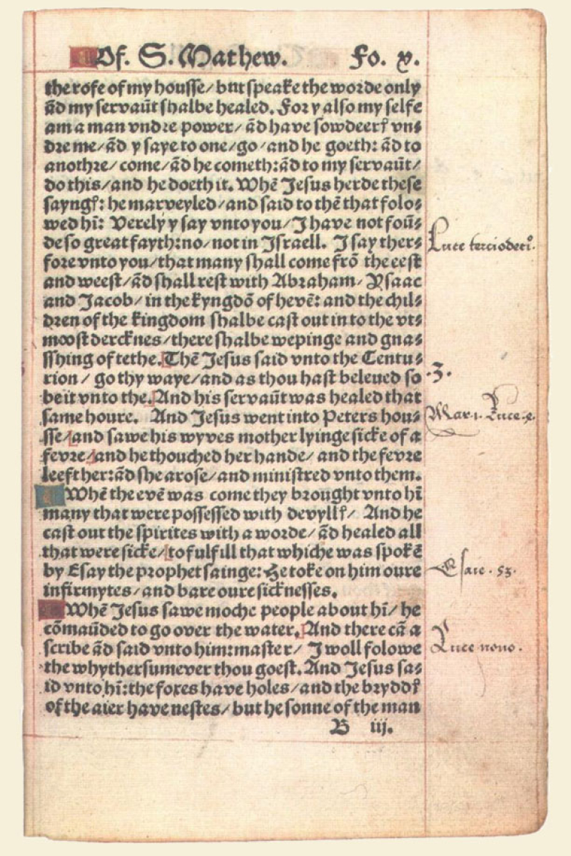Tyndale page